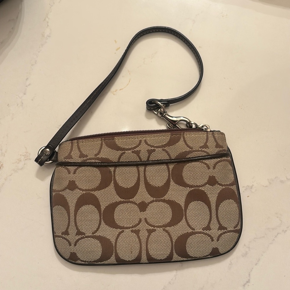 Coach wristlet